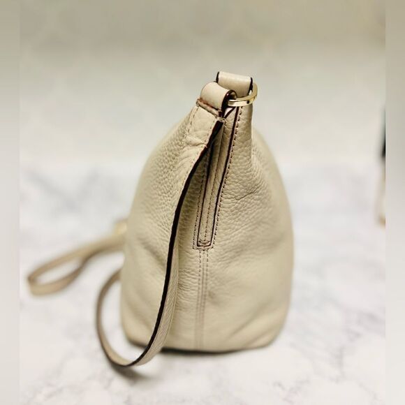 Kate Spade Grey Leather Shoulder Bag Handbag WKRU33221 - Picture 5 of 11